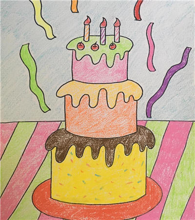 过生日的时候都要吃美味的生日蛋糕,很多小朋友都超级喜欢过生日了
