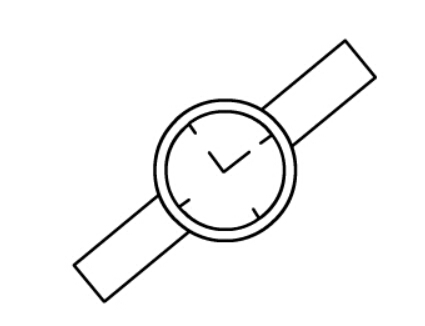 儿童画手表的简单画法_如何画手表的简笔画