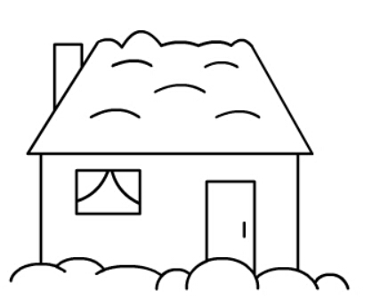 儿童简笔画房子图片有关房子的简笔画大全