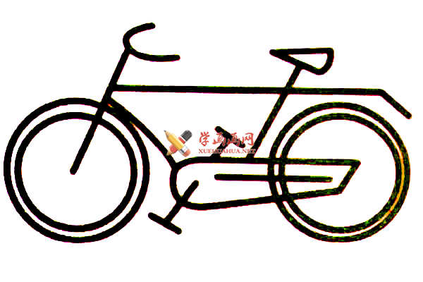 简笔画自行车图片(1)