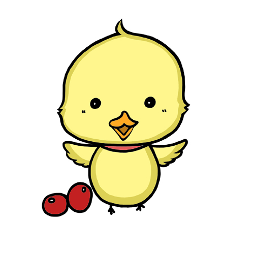 动物简笔画:简笔画小鸡的画法