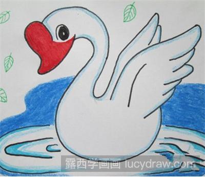 儿童画教程之鹅鹅鹅