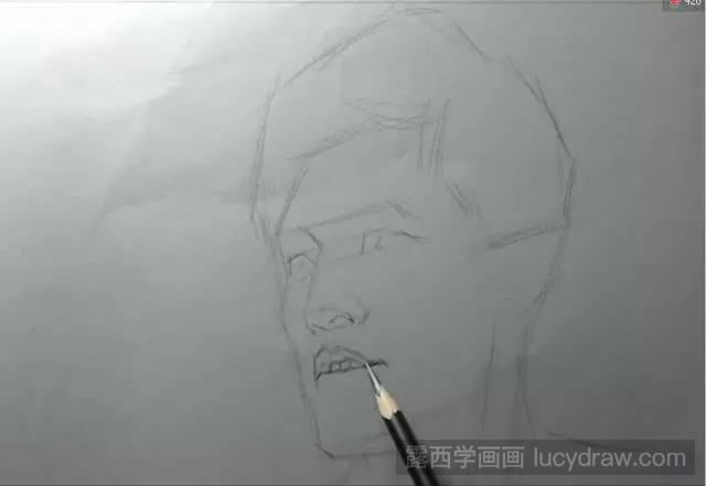 素描人物:周杰伦人物教程