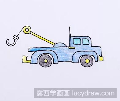 儿童画教程:教你画小卡车