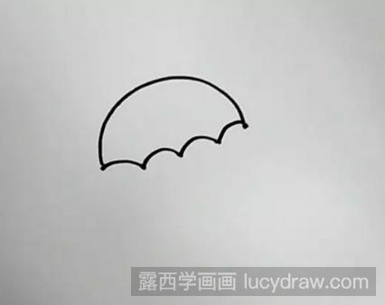 儿童画教程:教你画雨伞-露西学画画