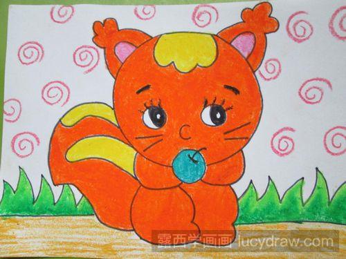 注意事项:   1,儿童学画小动物这个系列比较适合六岁左右或以下年龄的