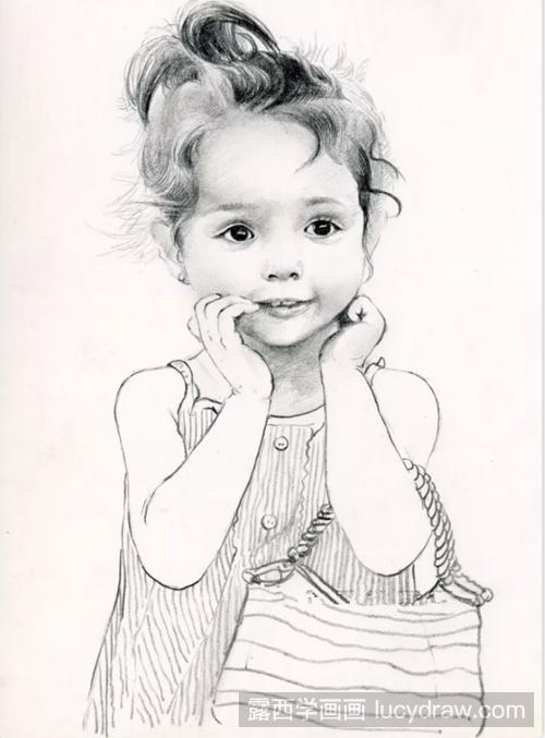 小女孩素描画法是什么?