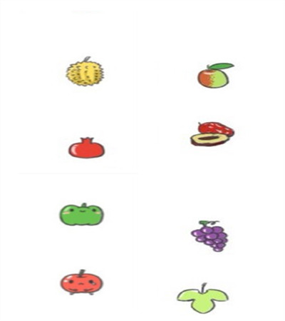 各种水果简笔画图片