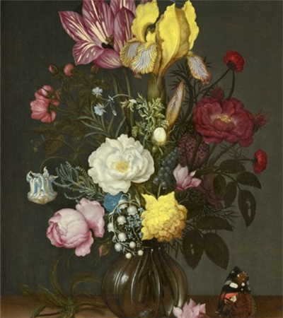 Ambrosius Bosschaert静物花卉油画作品欣赏