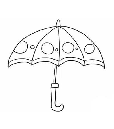 标签关键词:简笔画雨伞