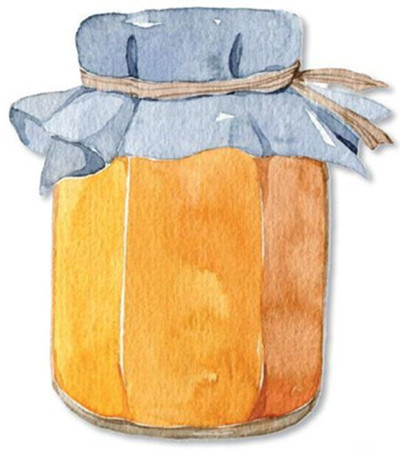 蜂蜜罐画法图片