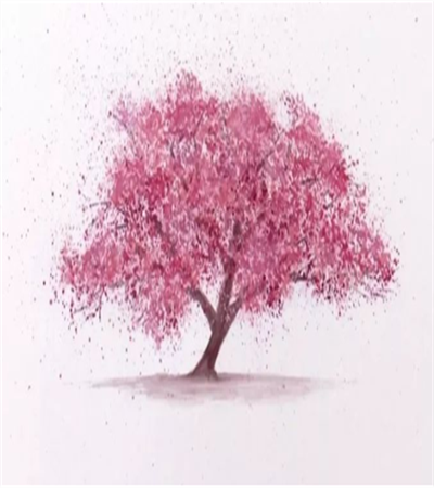 樱花树怎么画？有哪些绘画技巧？