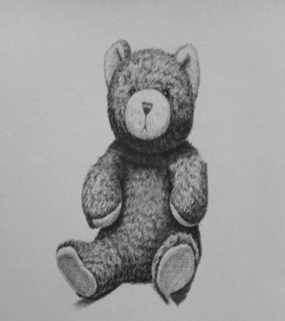 泰迪熊怎么画？简单的素描画法是什么？