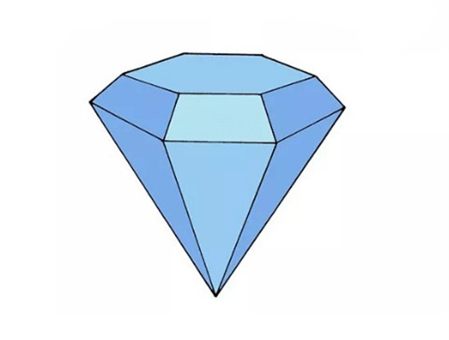 亮闪闪的钻石简笔画怎么画 彩色好看的钻石绘制教程