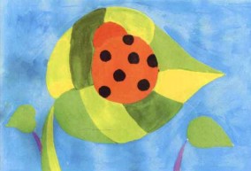 儿童学画画教程-七星小瓢虫