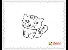 10幅关于小猫咪的简笔画