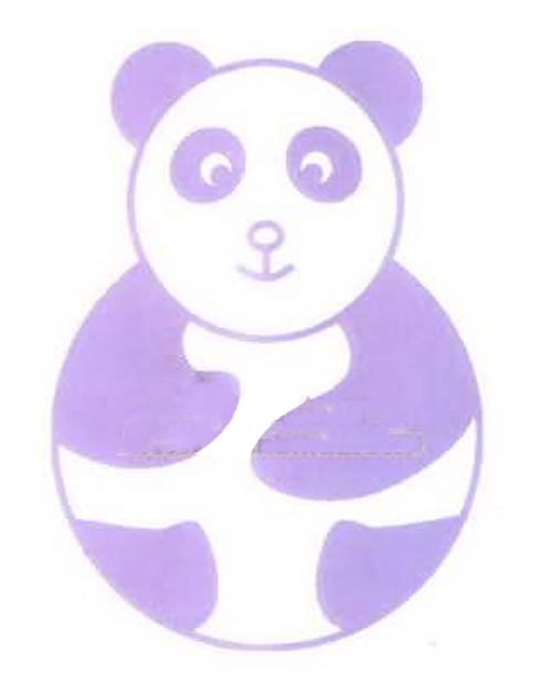 教你如何快速学会熊猫简笔画的画法