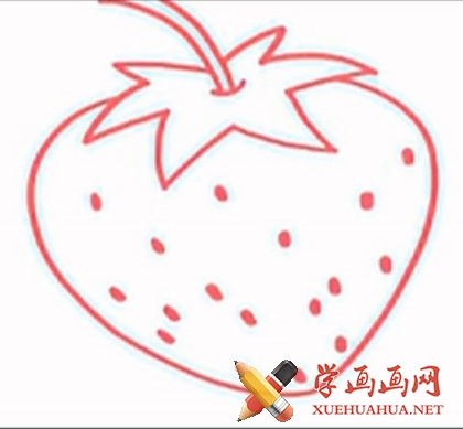 草莓简笔画图片(1)