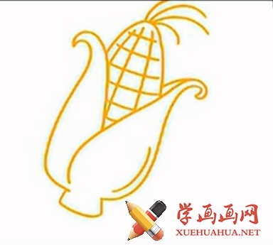 玉米简笔画图片(1)