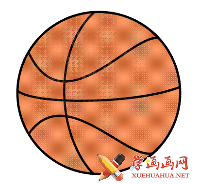 儿童学画画_关于篮球的简笔画图片