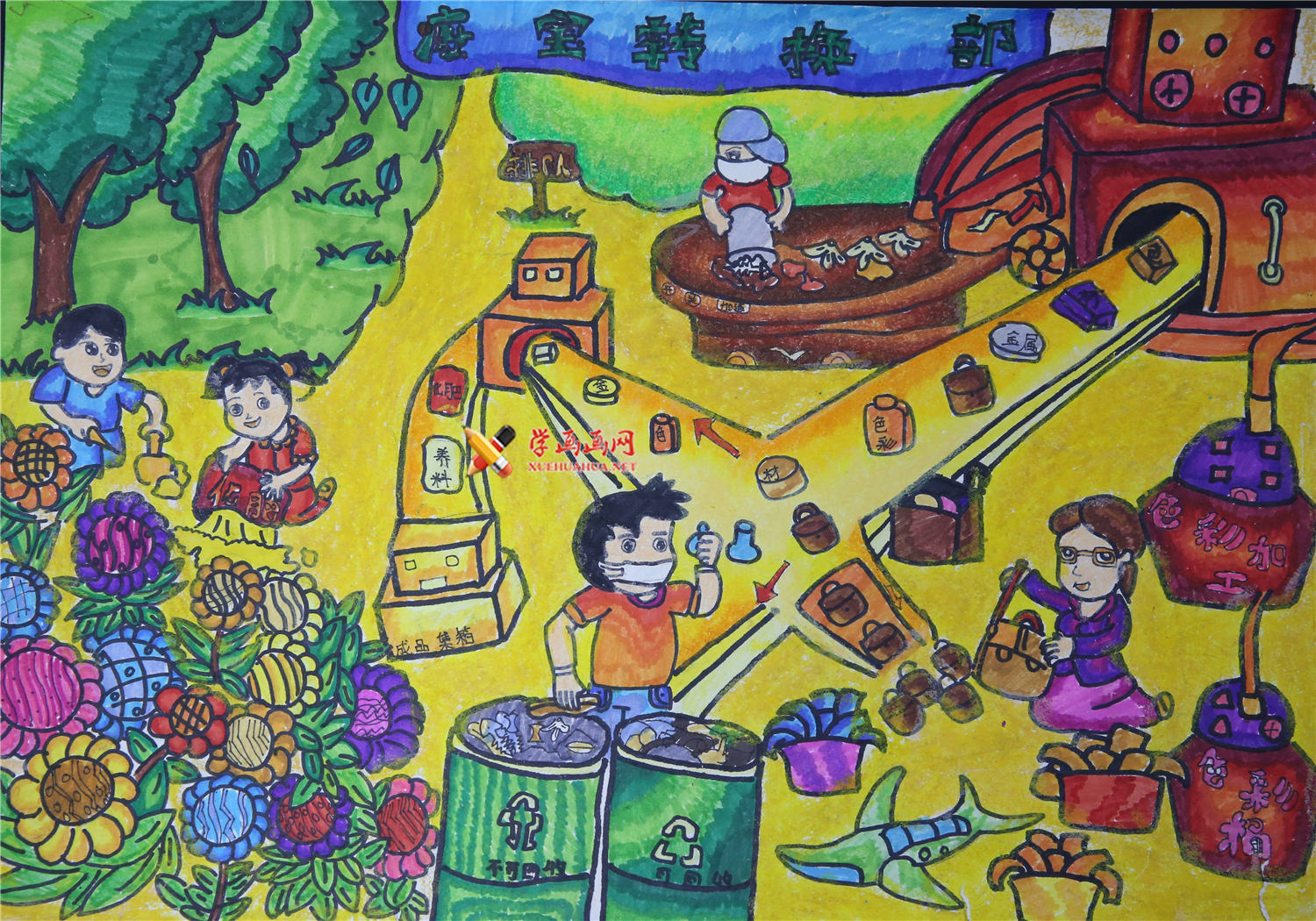 新蕾幼儿园：保护环境 孩子们有“画”说-吴兴新闻网