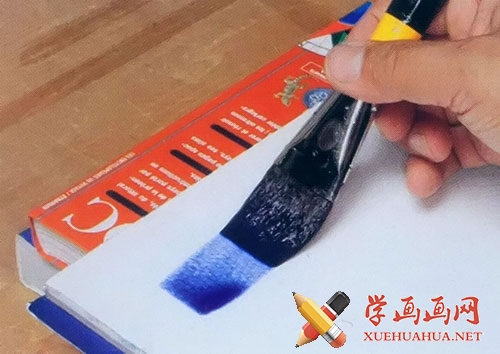 水彩画基本技法教程-平涂法