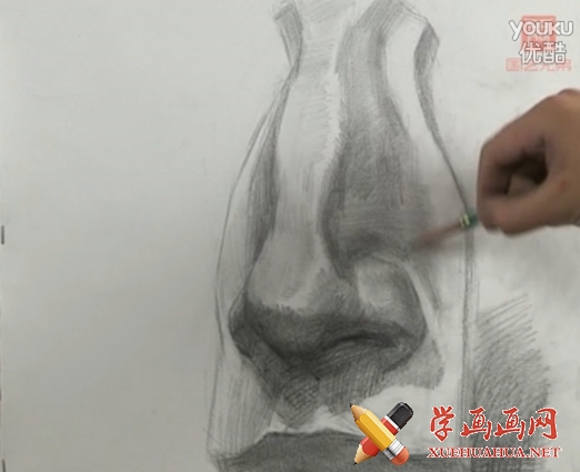 素描石膏鼻子图片(1)