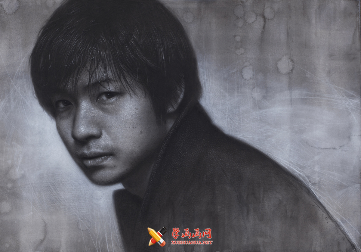 韩国青年画家JW-Jeong的人物素描肖像画欣赏