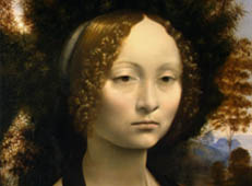 吉内薇拉·班琪_达芬奇最早的肖像画《吉内薇拉·班琪》赏析