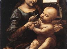 达芬奇绘画《柏诺瓦的圣母》作品赏析