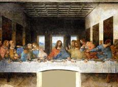 最后的晚餐高清图片_达芬奇最著名的画《最后的晚餐》赏析