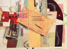 【油画欣赏】毕加索：小提琴抽象油画高清作品鉴赏