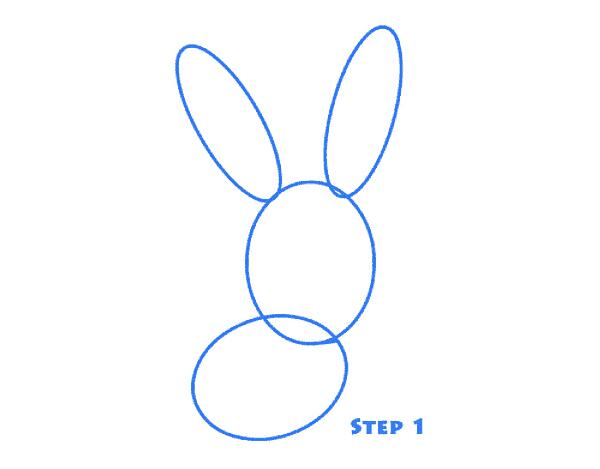 萌萌哒的兔子简笔画怎么画