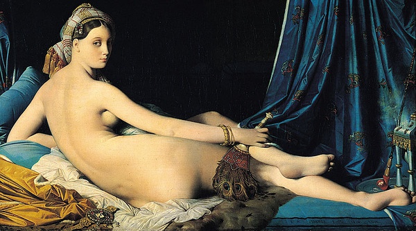 安格尔的《大宫女》油画人物赏析