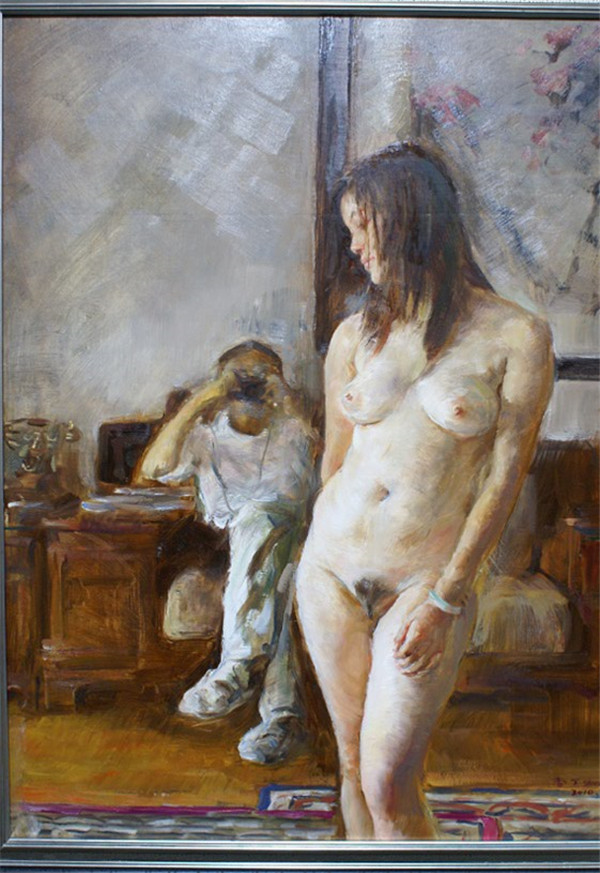 王立宪女性裸体油画欣赏