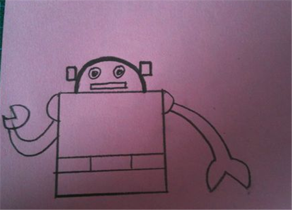 如何画一个机器人？