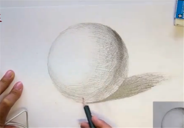 素描球体画法图解