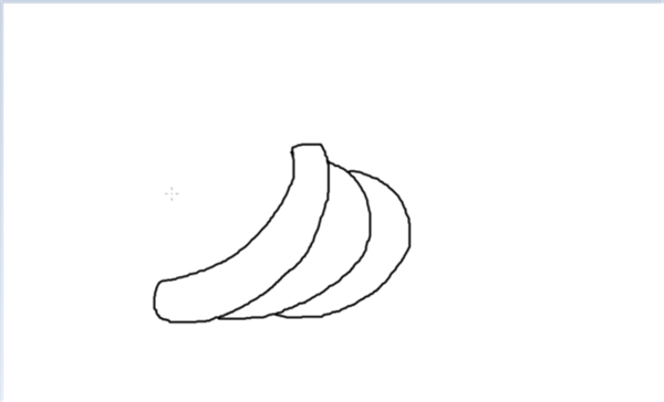 怎样画香蕉？