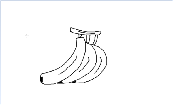 怎样画香蕉？