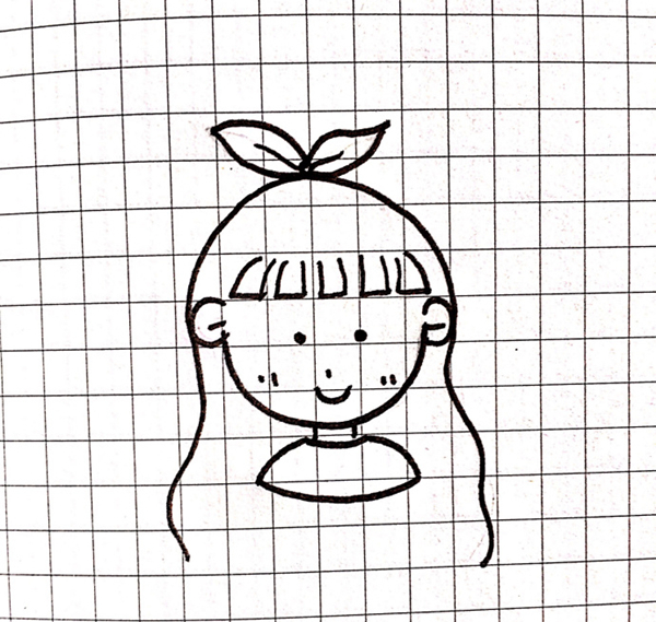 简笔画教程：教你画小女孩的简笔画
