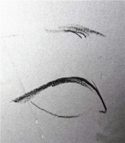 素描眼睛的画法步骤图