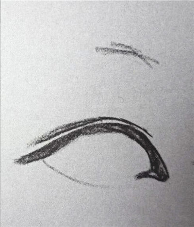 素描眼睛的画法步骤图