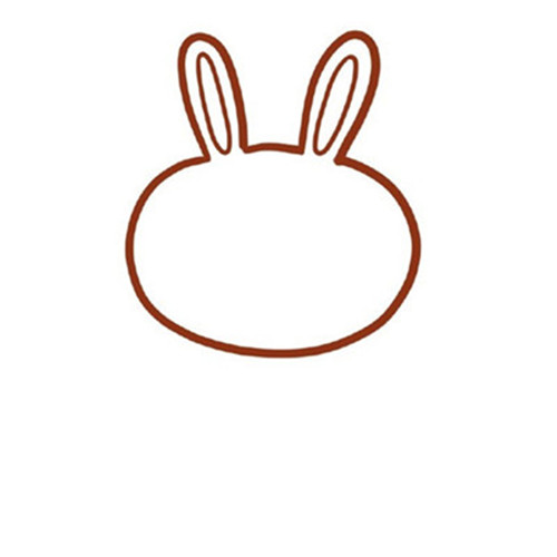 动物简笔画：可爱的小兔子简笔画教程