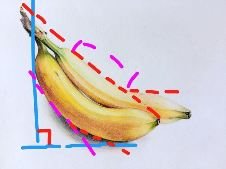 彩铅画入门：彩铅香蕉画教程