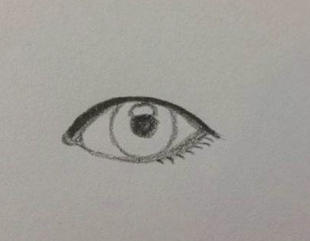 素描人物眼睛的基本画法