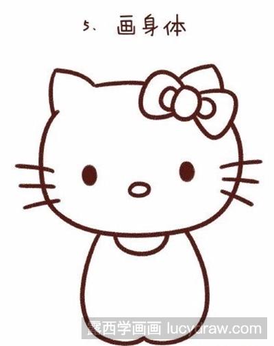 漫画教程：如何画Hello Kitty