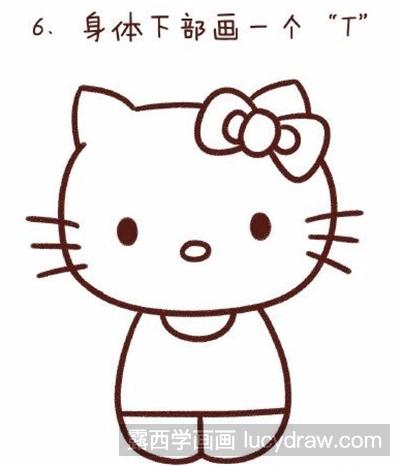 漫画教程：如何画Hello Kitty