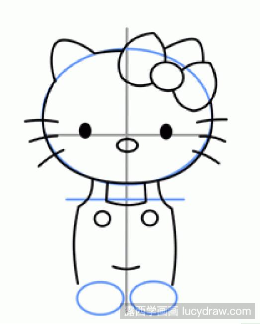 Hello Kitty简笔画教程