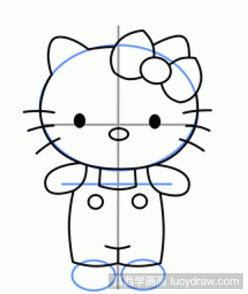 Hello Kitty简笔画教程