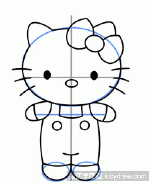 Hello Kitty简笔画教程